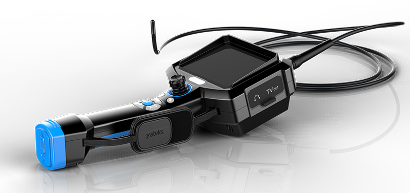 HIE手持式內(nèi)窺鏡手柄+綁帶,單手即可完成所有操作,長(zhǎng)時(shí)間使用輕松、易操作